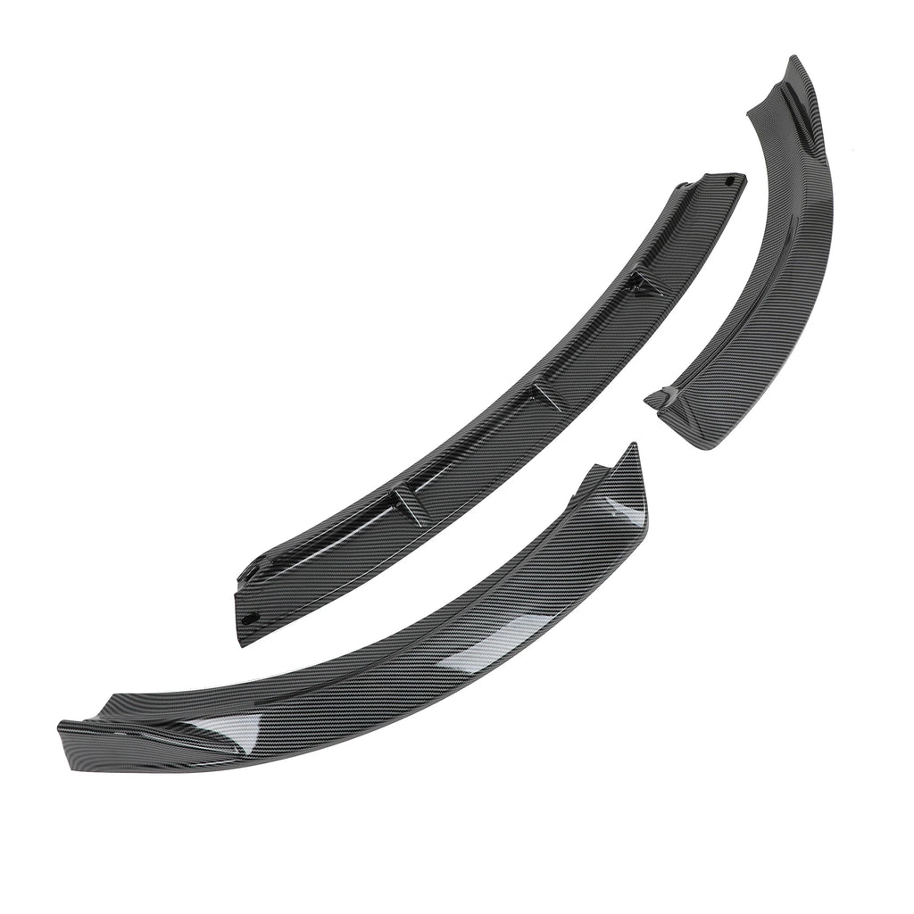Front Bumper Lip for Kia Forte / Forte5 (2010–2013) Carbon Fiber