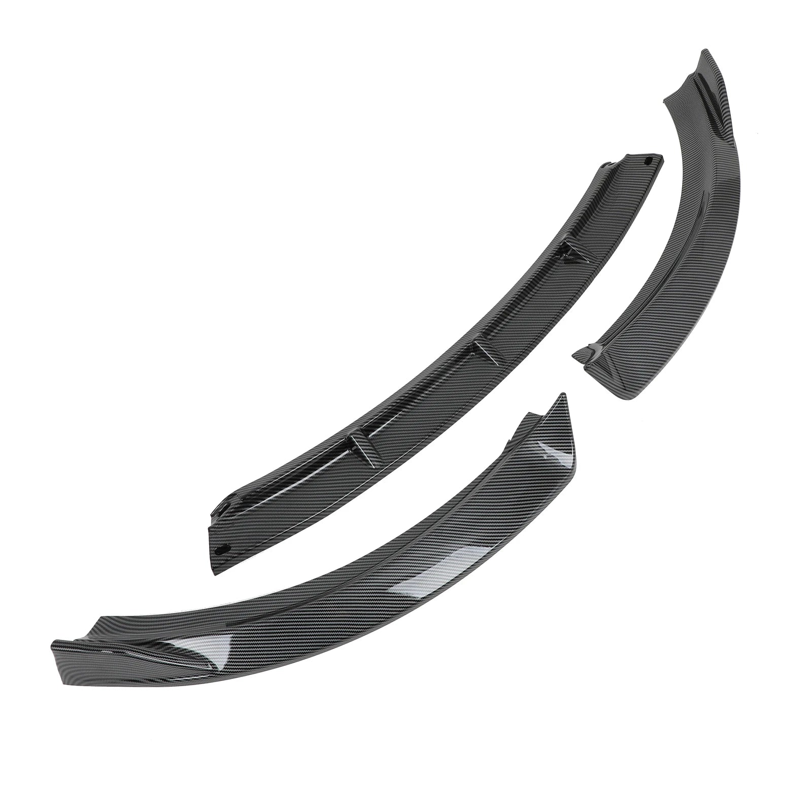 Front Bumper Lip for Kia Forte / Forte5 (2010–2013) Carbon Fiber