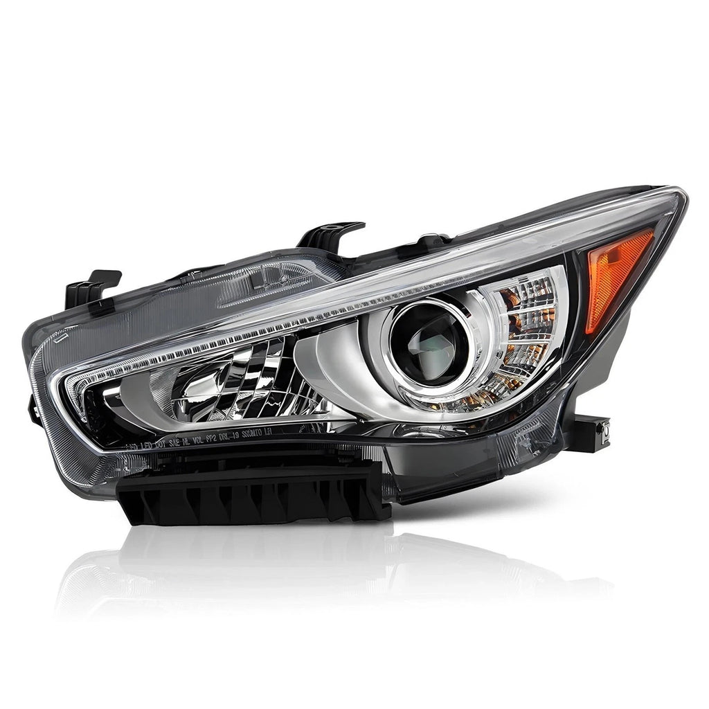 Full LED Headlight for Infiniti Q50 (2014–2017) AFS Bulb Driver Side