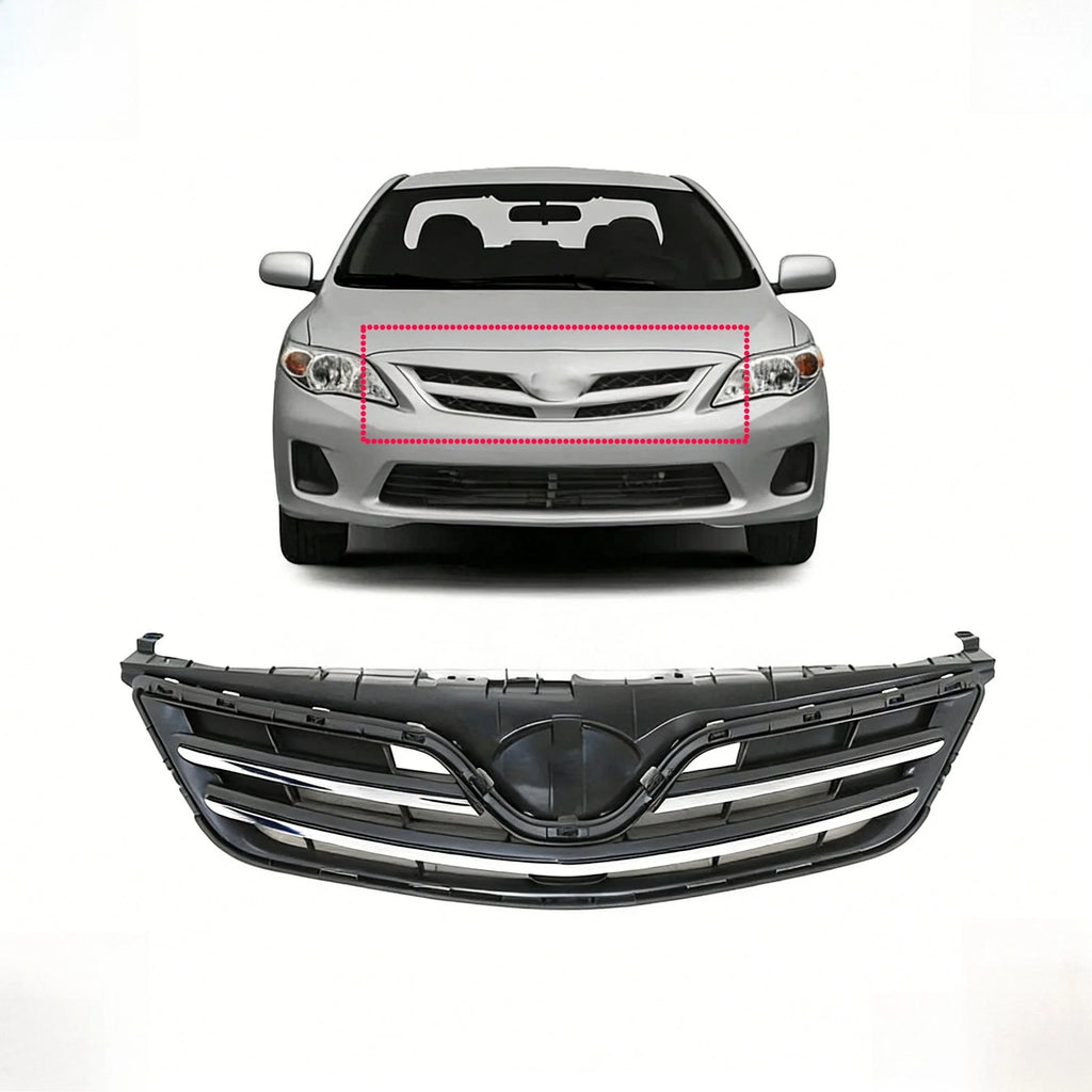 Front Bumper Upper Grille Chrome for Toyota Corolla (2013) 5310002640C0