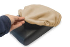 Console Lid Armrest Cover for Infiniti FX35 (2009–2012) Beige Fleece