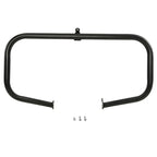 Black Highway Engine Bar Long Angled Footpegs for Harley Touring (2009–2023)