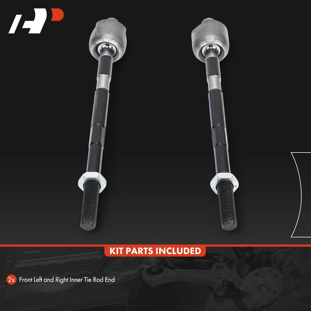 2X Front Inner Side Tie Rod End for Nissan Altima (1993-1996)