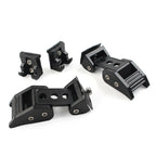 Black Engine Lock Hood Latches  For Jeep Wrangler JK (2007-2017)