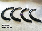 Glossy Black Fender Flares for Ford Everest UAII 2018-2021 SUV