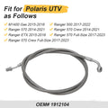 Right Rear Brake Line 1912104 for Polaris Ranger 570 500 Crew (2015–2021)