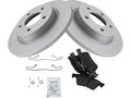 Rear Brake Pad and Rotor Kit for Mazda 3 (2006–2013) KZ451BC