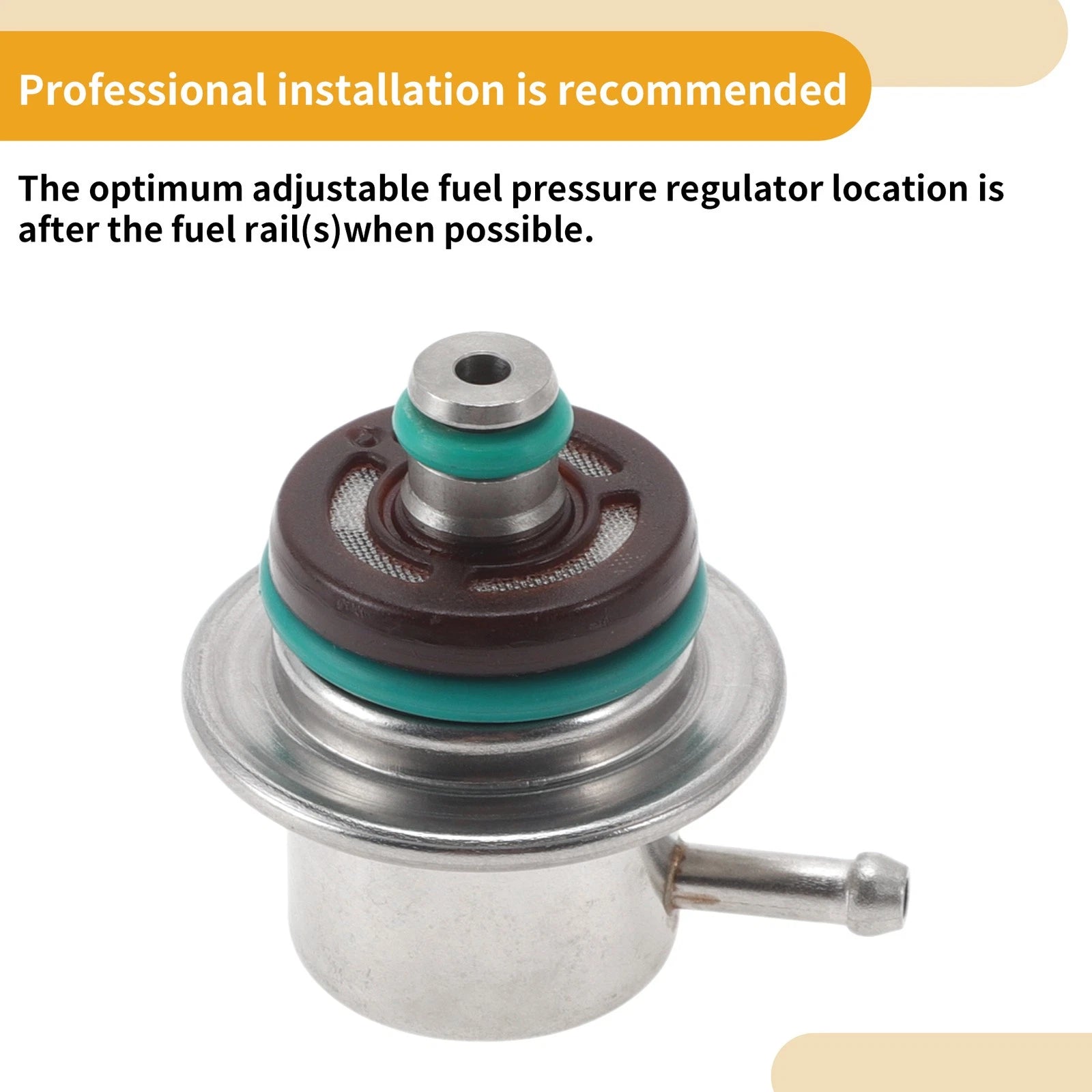 Fuel Pressure Regulator for Audi A4 (1994–2000) No. 0280160575 Metal 20-70 Psi