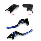 Adjustable Clutch Brake Lever for Speed Triple R 2016–2018, 1200 Scrambler, Blue T