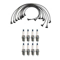 Denso 8mm Wire Set & 8 U-Groove Spark Plugs Kit for Chevy Corvette (1997–2004)
