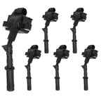 6 Ignition Coils for Mercedes Benz C300 (2013–2014) C350 (2012–2015) 3.5L