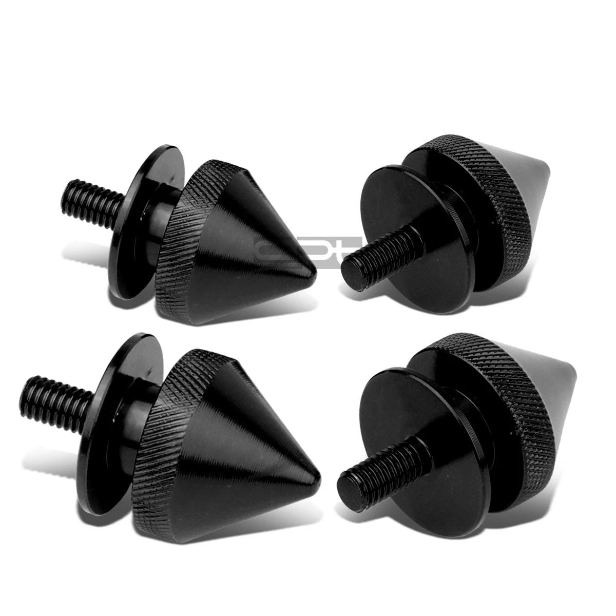 Spike quick release fastener set for car bumper/fender/trunk/hatch