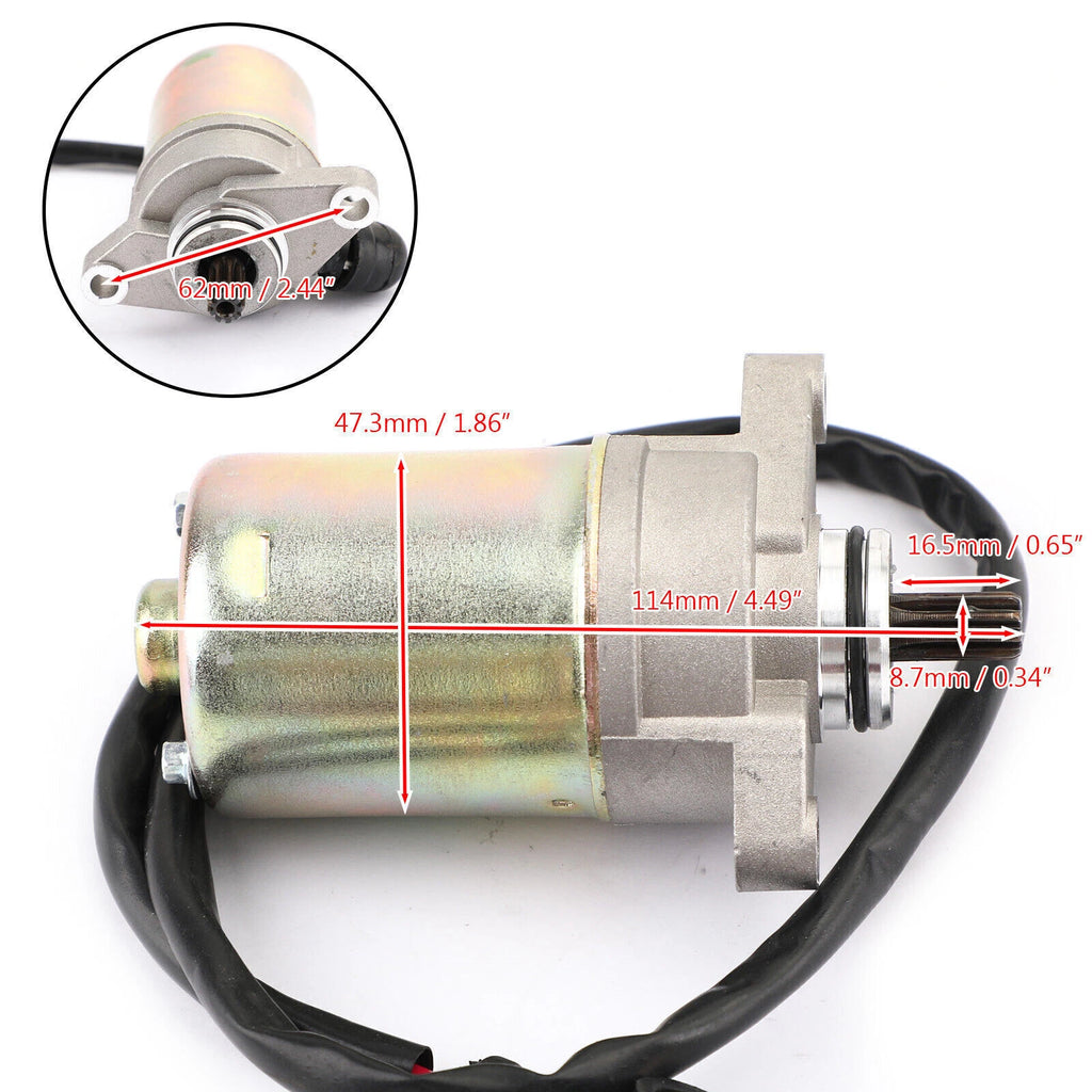 Starter for Bombardier ATV DS70 DS90 Mini (2008–2018) V31200DGF000 V31200DGF020 T9
