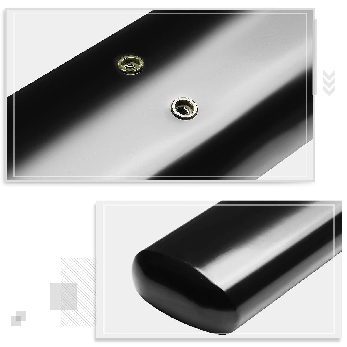 Carbon Fiber Rear Window Spoiler for VW Golf (2010–2013)