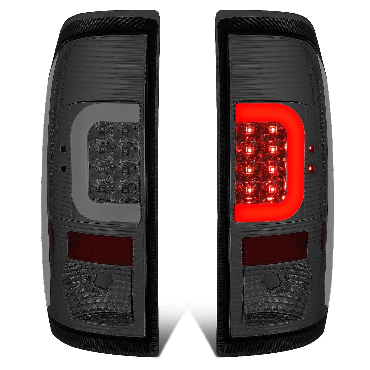 3D LED C-Bar Tail Brake Light Lamp for Ford F250 F350 Super Duty (2008–2016)