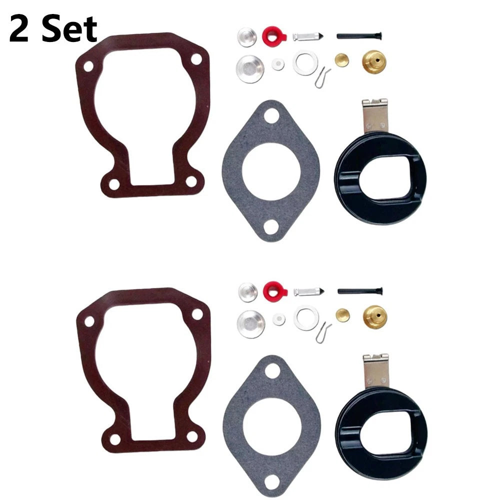 2X Carburetor Repair Kit for Johnson Evinrude 9.9 HP 15 HP (1974–1988) 398453