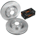 Front Disc Brake Rotors & Pads for Toyota Aurion GSV40 2011~2012 Sedan
