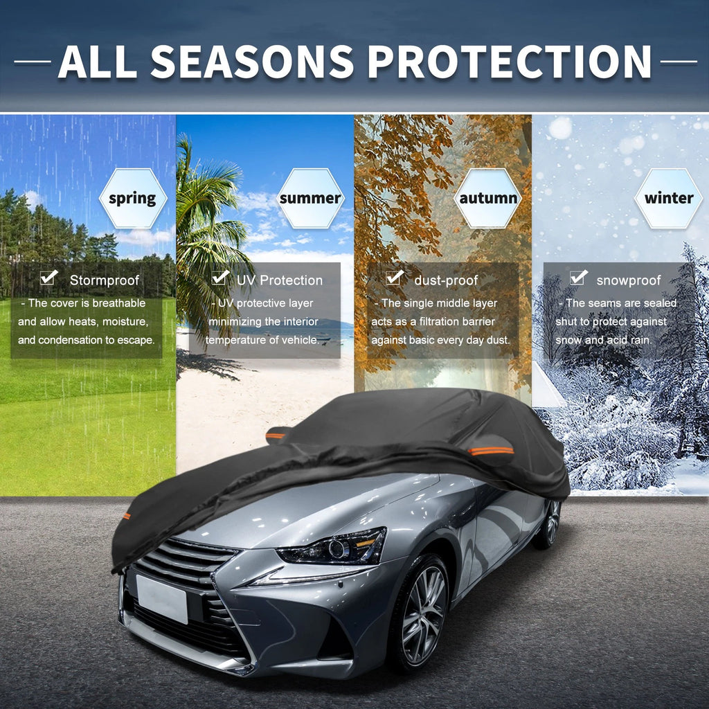 Waterproof Aluminum Film Car Cover for Lexus IS Sedan (2014–2021)