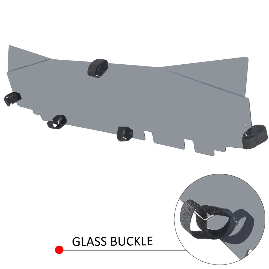 Rear Windshield Window Panel for Can Am Maverick X3 Max R (2017–2021) Dark Tinted