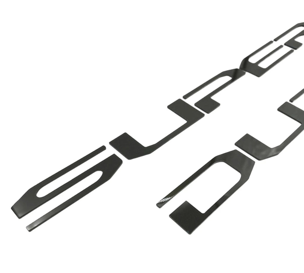 Tailgate Letters Insert Set for 2023-2025 Ford Super Duty