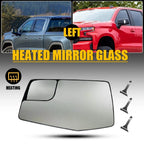 Heated Side Mirror Glass for Chevy Silverado GMC Sierra (2019–2023)