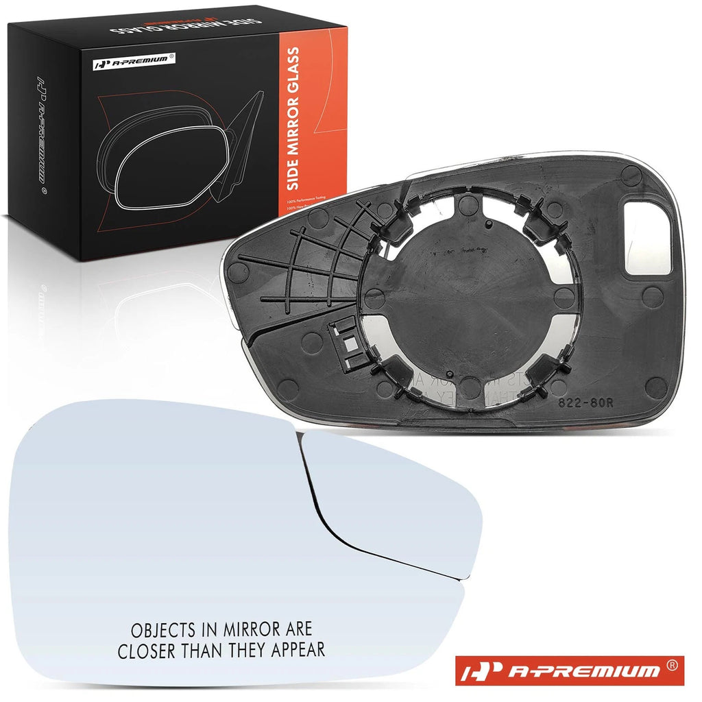 Passenger Manual Mirror Glass with Spotter for Ford Fiesta (2011–2019)
