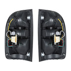 Set of 2 Red Smoked Tail Lights for Toyota Tacoma (2001–2004)