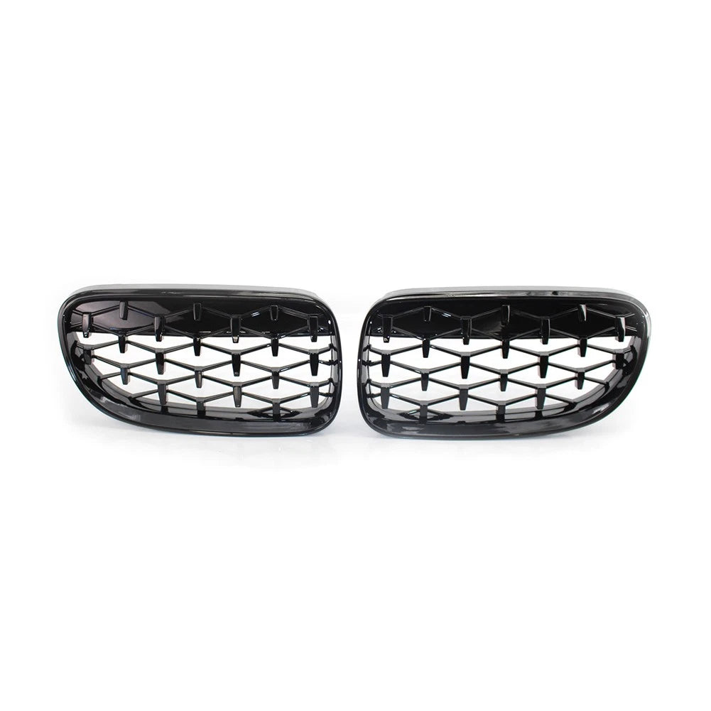 Front Kidney Grill for BMW 3 Series E92 E93 (2010–2013) Glossy Diamond Grille