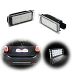 Set of 2 LED License Plate Lamp Lights for Smart Fortwo (2016–2018)