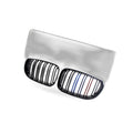 Double Line M Style Grille for BMW 1 Series E81 E87 (2008–2011) Gloss