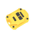 Yellow ABS Car Key Fob Shell Case for Jeep Wrangler (2007-2017)
