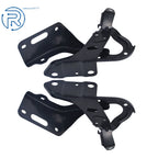 Set of 2 Hood Hinges for Honda HR-V (2016–2018) Black