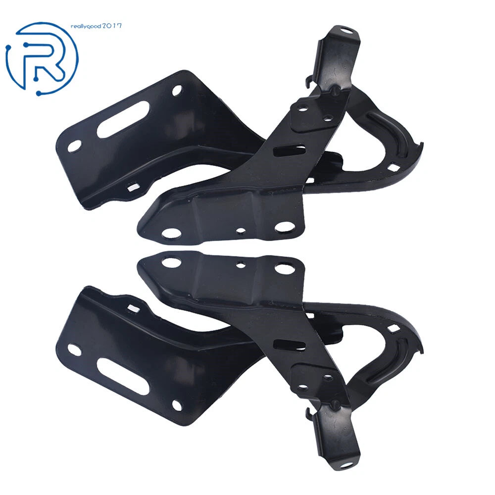 Set of 2 Hood Hinges for Honda HR-V (2016–2018) Black