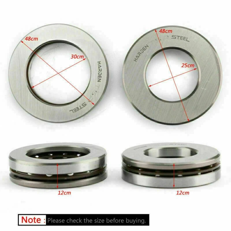 Steering Stem Bearing Seal Kit for Yamaha XV 125 250 Virago TZR125 SRV250 (–)