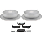 Set of 2 Brake Disc and Pad Kits for Ford F150 (Rear)
