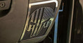 Speaker Cover Overlays Stainless Steel Punisher Emblem for 2011-2018 Jeep Wrangler