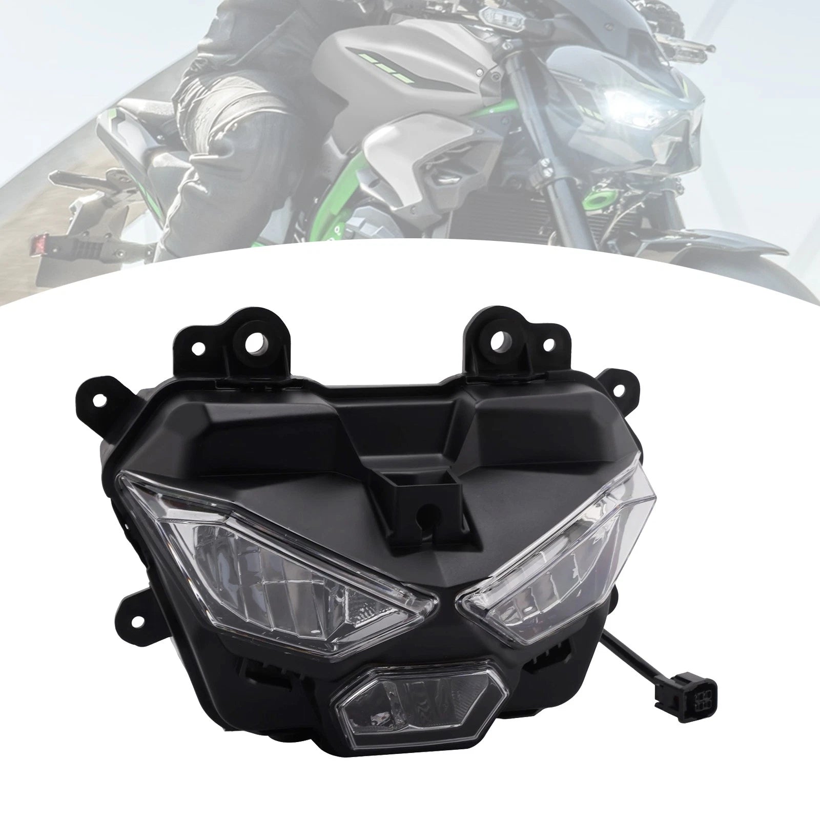 Front Headlight Grille LED Protector for Kawasaki Ninja Z900 (2025)