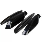 4 x Glossy Black Roof Rack Rail End Cover Caps for Toyota Prado (2010-2018)