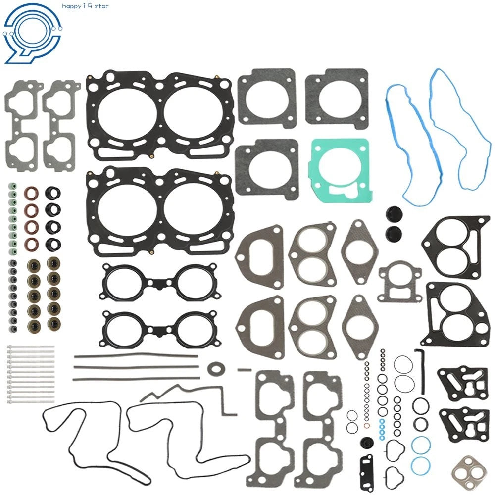 Set of 10 Head Gasket Bolts for Subaru Impreza (2004–2011) 2.5L H4 EJ25