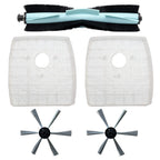 Main Brush Side Brushes Filter Kit for SilverCrest M690, WAP W310