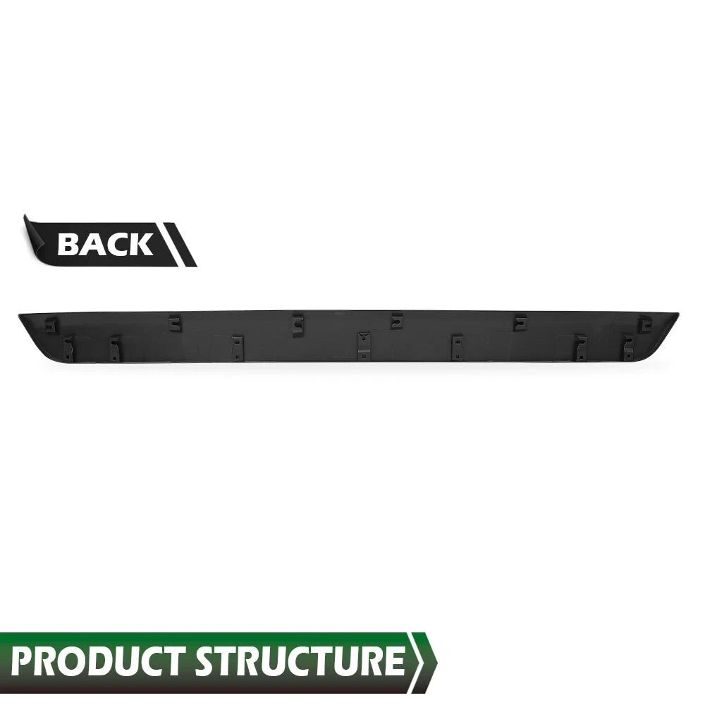 Tailgate Liftgate Trim for Toyota RAV4 (2019–2022) Black Molding
