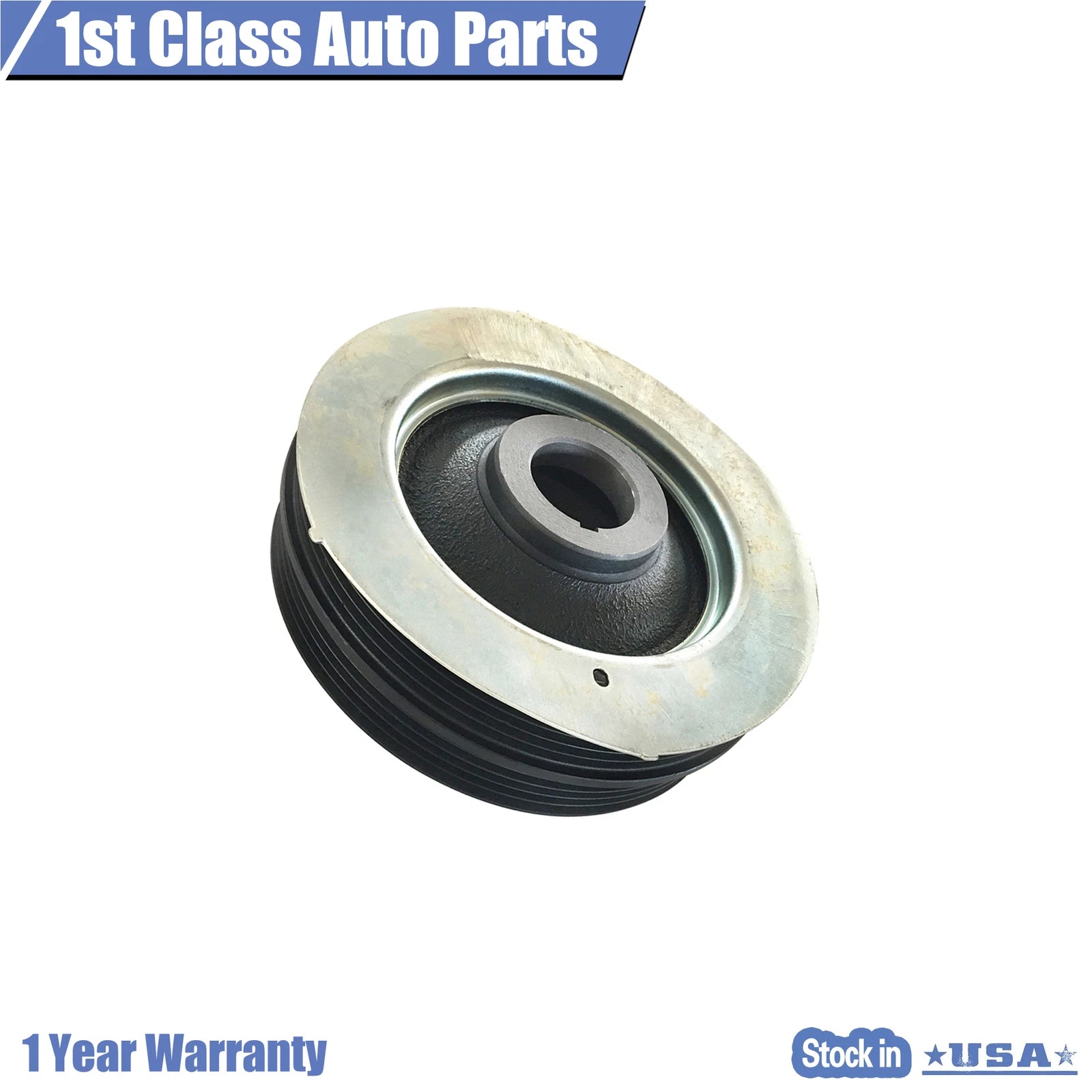 Harmonic Balancer Crankshaft Pulley for Mazda 626 MX-6 (1996–1997) 594-193