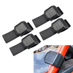 4 x Windshield Mounting Clamp Straps for Can-Am Maverick X3, Polaris RZR