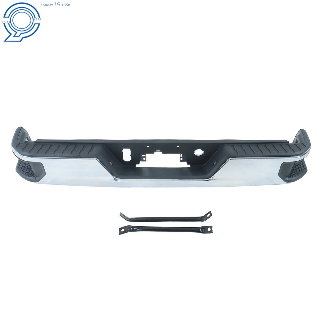 Rear Bumper Assembly Chrome for Chevy Silverado GMC Sierra 2500 3500HD (2020–2025)