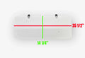 Console Seat Lid for Proline Boats 2500 WA (35.5in x 14.25in)