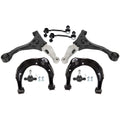 Set of 8 Front Control Arms with Ball Joints for Hyundai Sonata (2006–2010)
