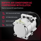 AC Compressor and Clutch for Ford F-150 1997–2006 4.2L V6 101510C