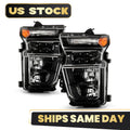 Set of 2 Halogen Headlights for Chevy Silverado 2500HD 3500HD (2020–2023)