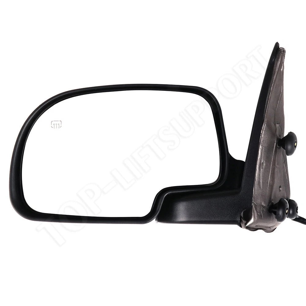 Chrome Heated Power Side View Mirror for Chevy GMC Pickup (1999–2002)