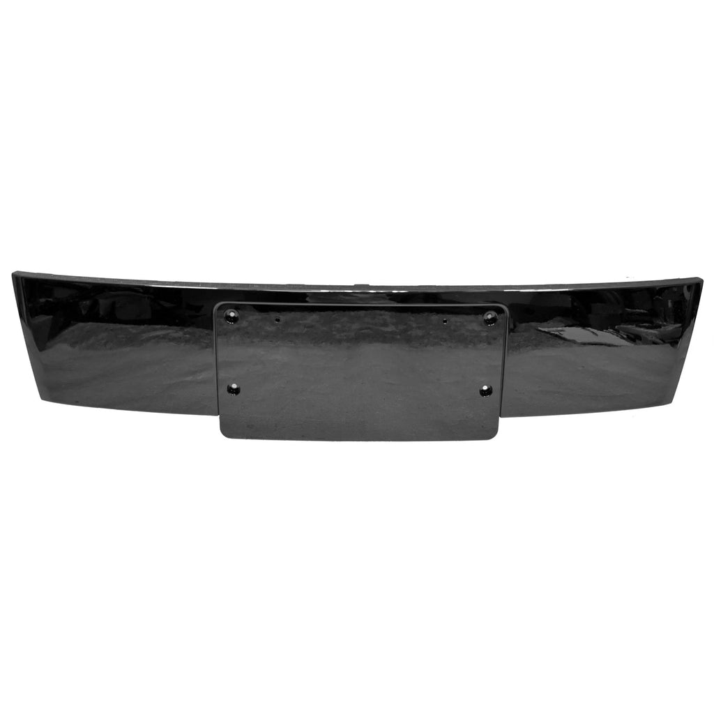 Replacement Black Gloss/Primed ABS Plastic Front License Plate Bracket